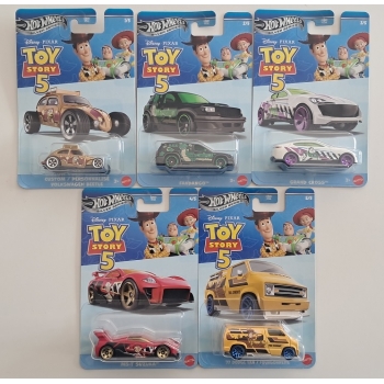 Hot Wheels 1:64 Zestaw Toy Story 5 - 5 szt